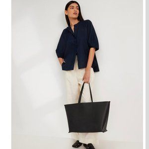Everlane | The Linen Puff Sleeve Shirt - Size XL